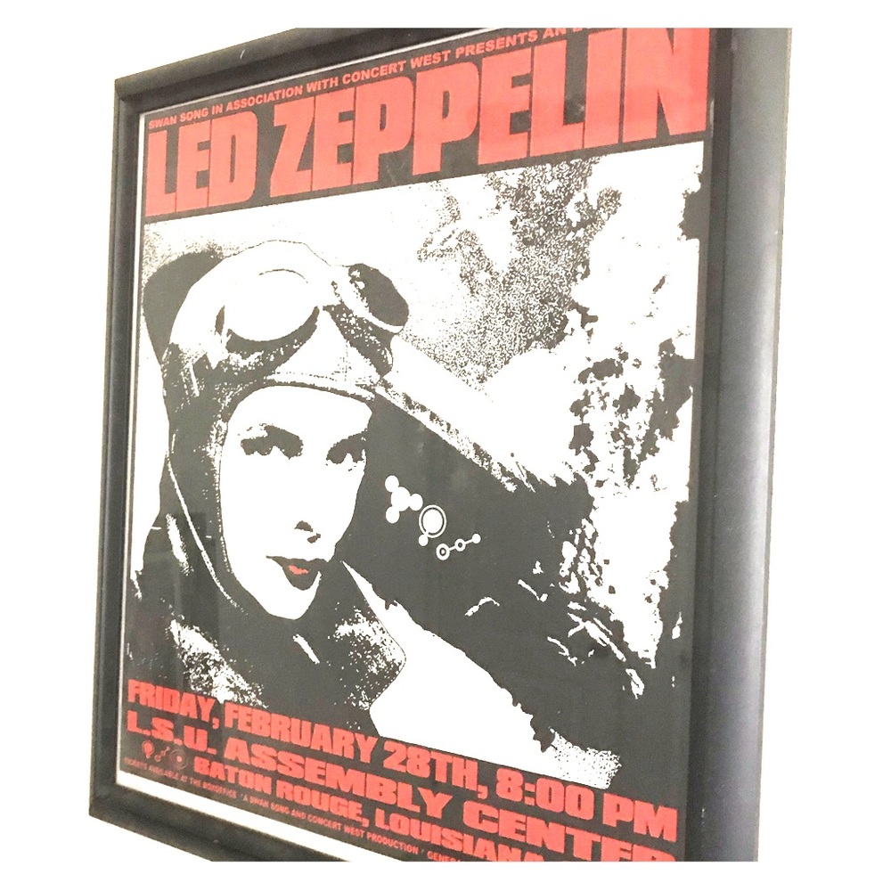 Vintage Classic Led Zeppelin Concert Poster 🔥🔥